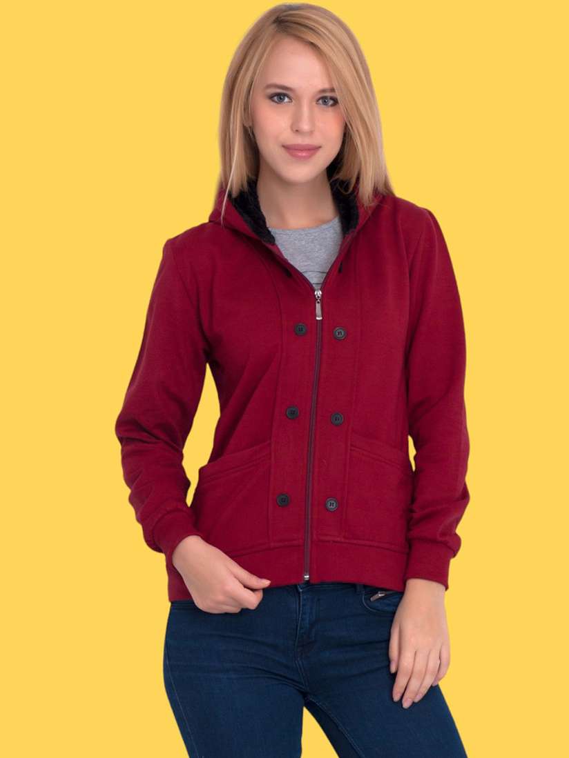 Buy BAESD Women Fleece Lightweight Tailored Jacket Jackets for Women 30256284 Myntra
