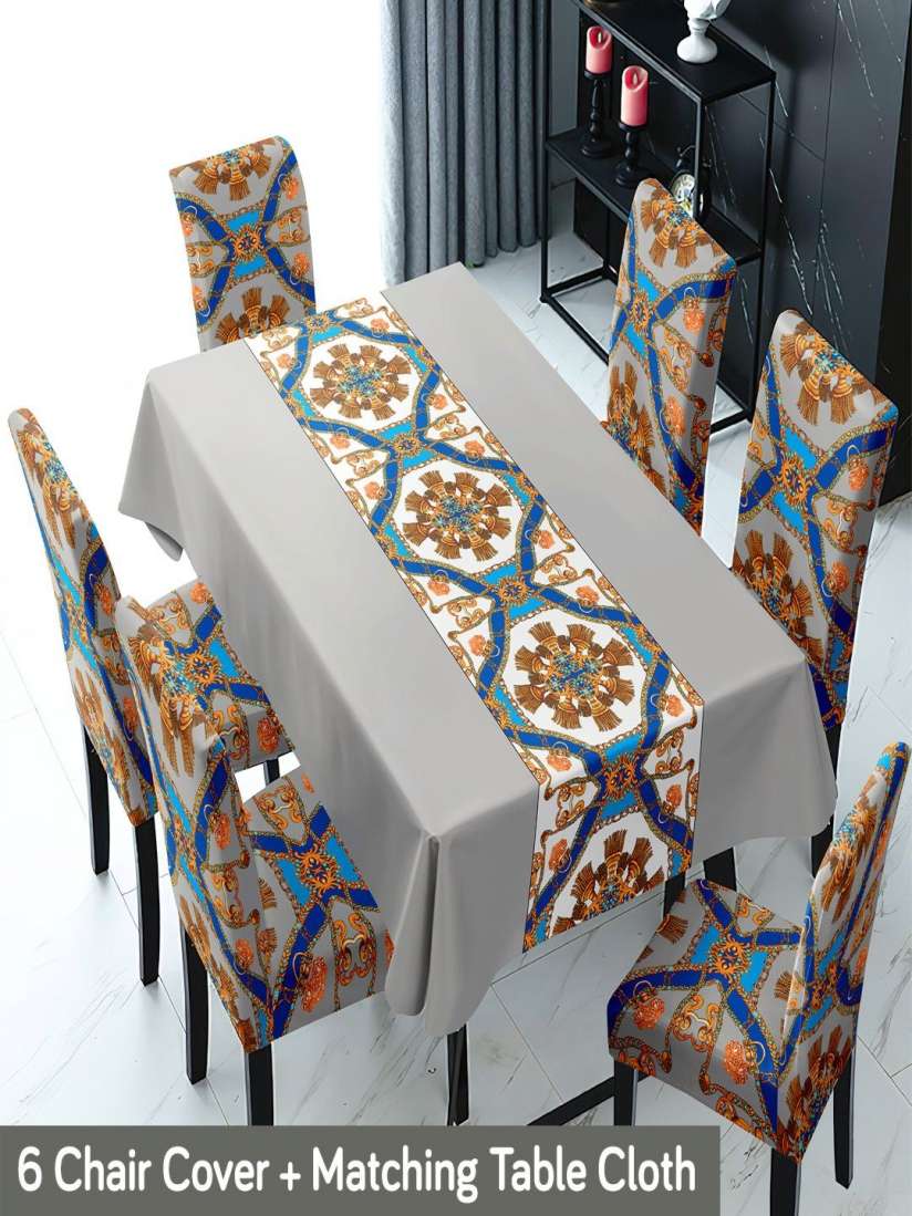 Tablecloth with matching chair covers deals