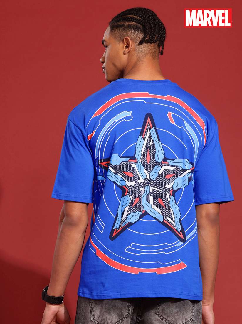 Captain america t shirt myntra 2025