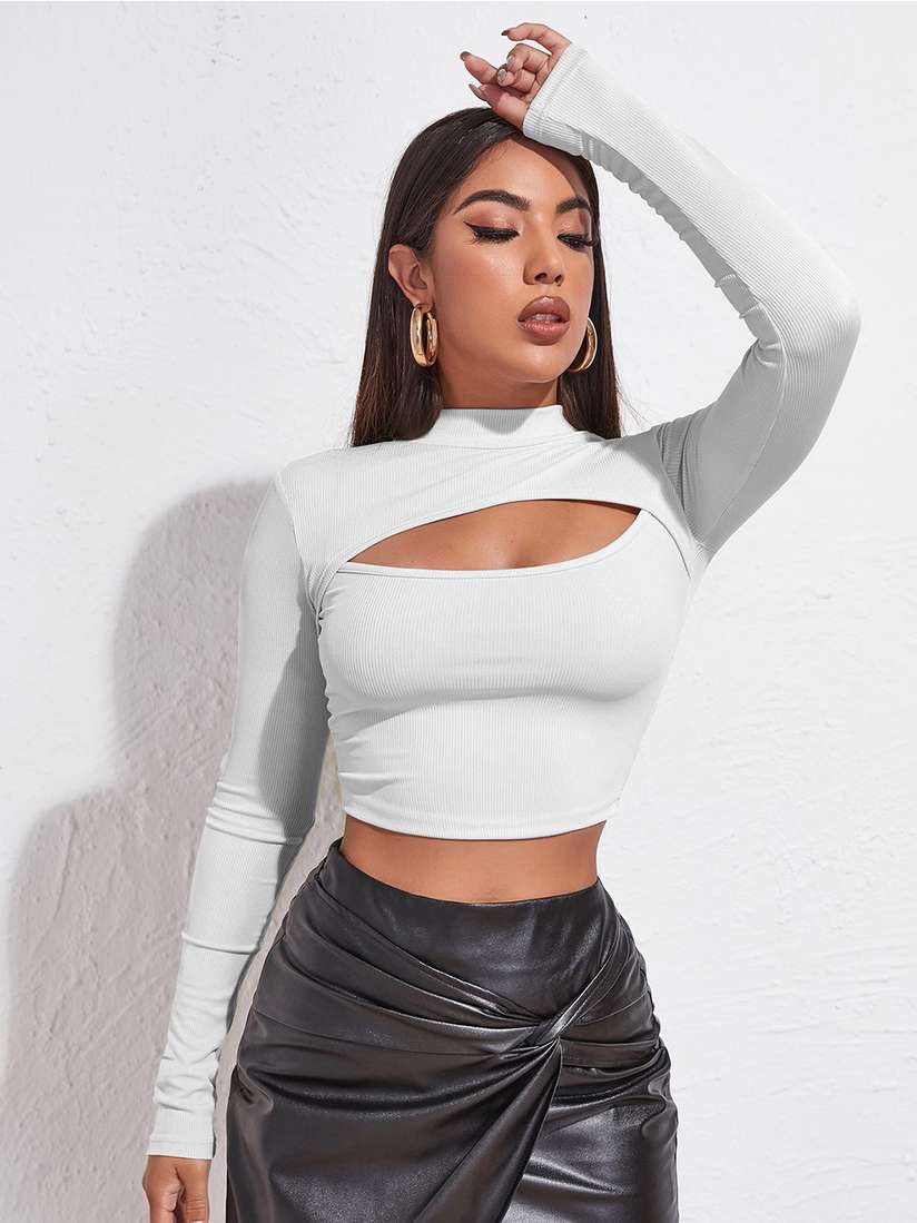sheer top myntra