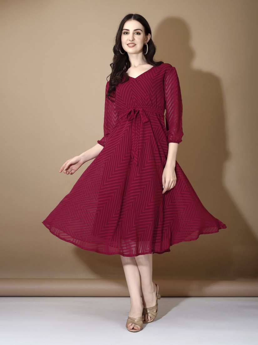 Midi dress design new arrivals