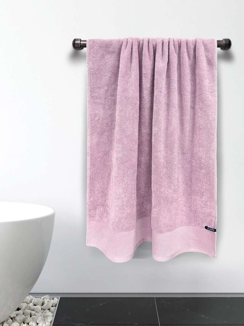 Buy Myntra Elegant Homes Pink Cotton 650 GSM Bath Towel Bath Towels for Unisex 30302272 Myntra