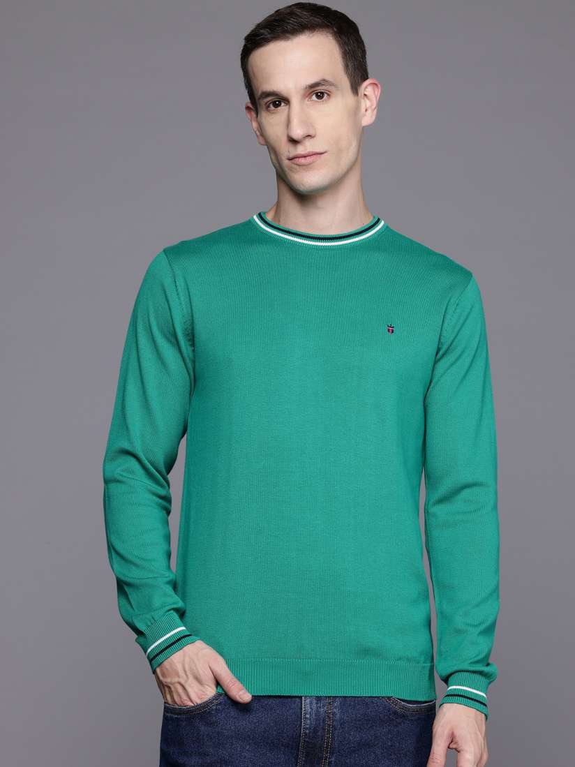 Buy Louis Philippe Sport Pure Cotton Sweater Sweaters for Men 30306636 Myntra