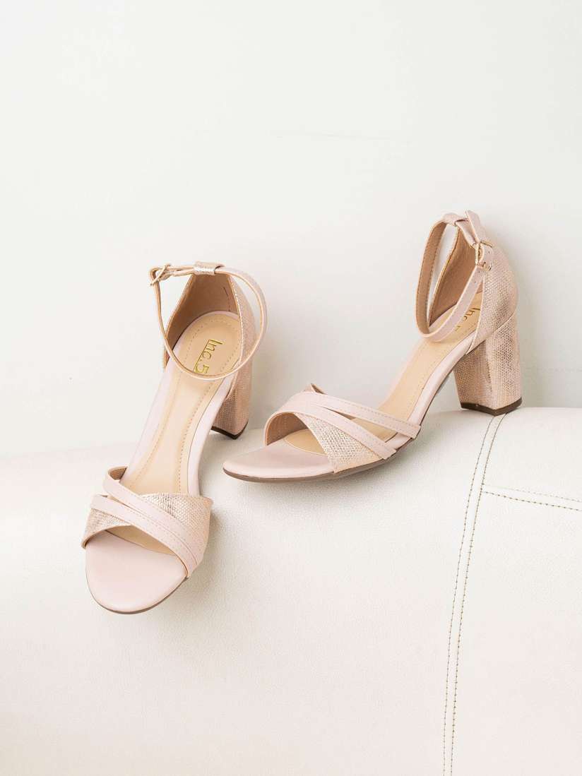 Harper nude suede ankle strap heels shop