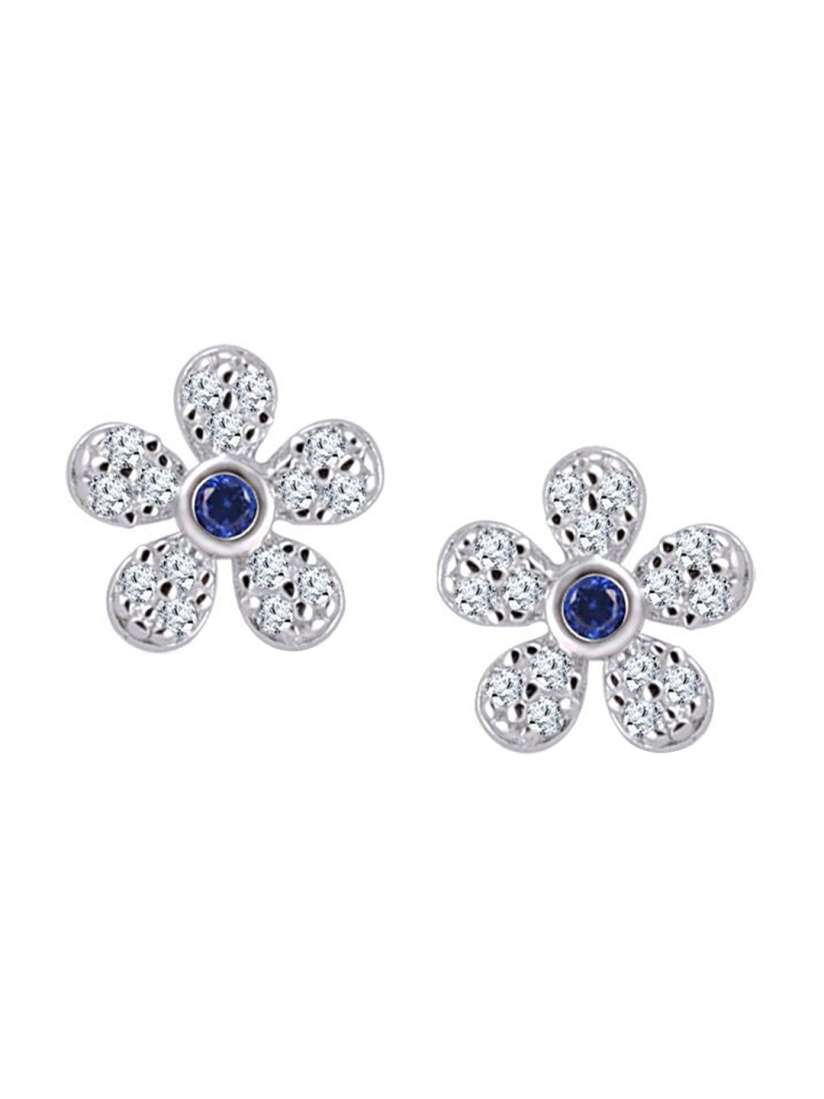 Myntra silver earrings sale
