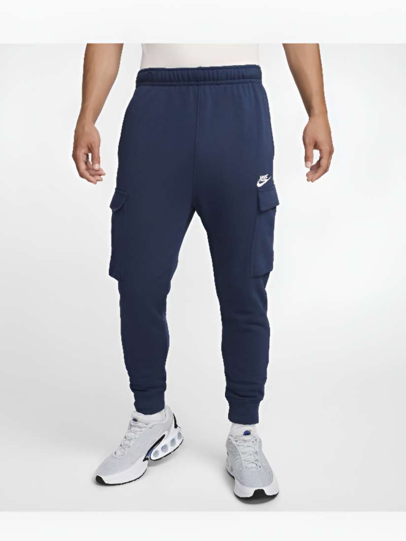 Buy Nike Sportswear Club French Terry Men s Cargo Joggers Track Pants for Men 30317265 Myntra