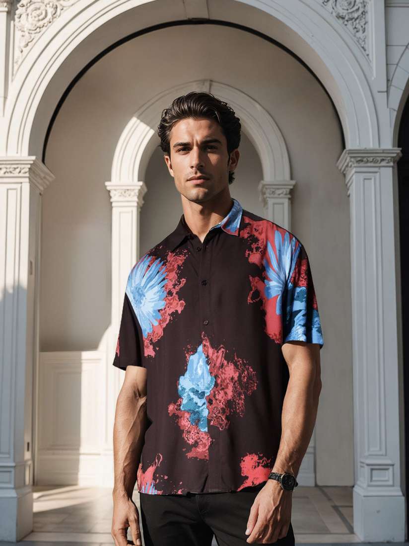 Printed shirts myntra discount