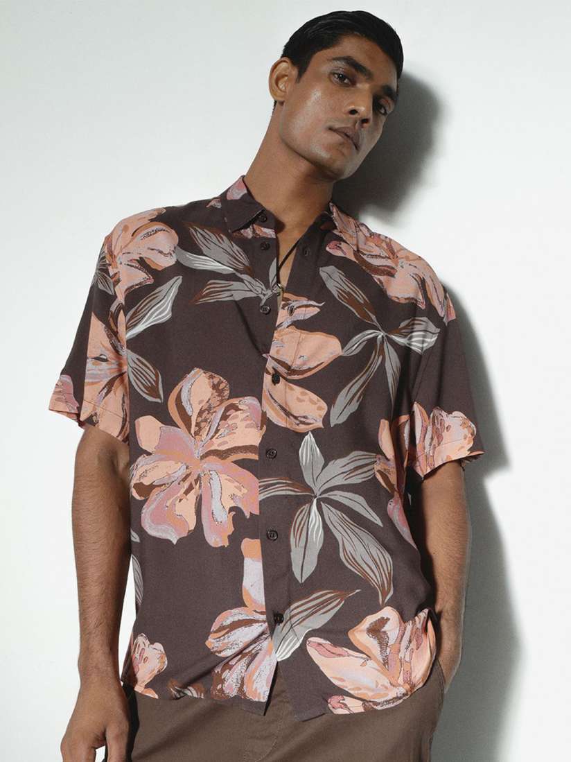 Myntra printed shirts hotsell