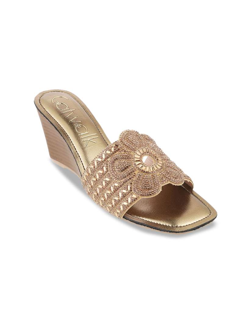 Buy Catwalk Women Embellished Open Toe Flats Flats for Women 30318758 Myntra