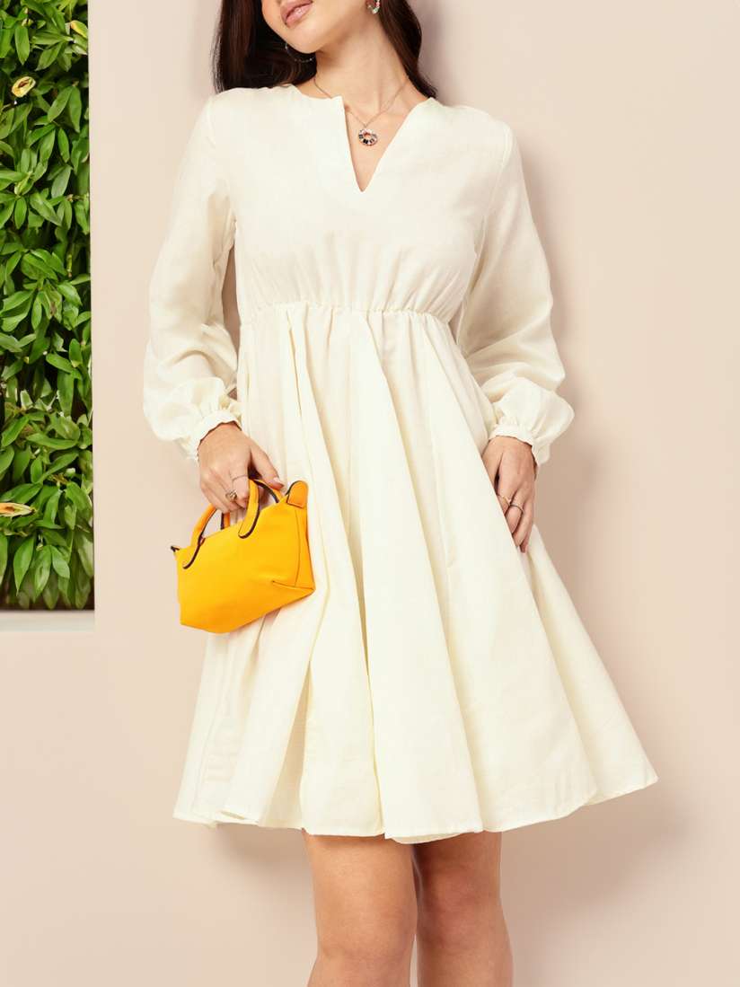 Serenity Puff Sleeve Mini Dress Serenity Puff Sleeve Mini Dress