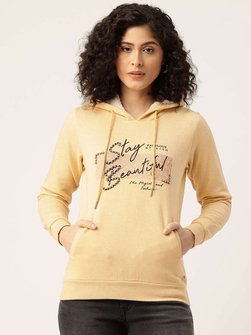 Buy Monte Carlo Embroidered Hooded Sweatshirt Sweatshirts for Women 30325675 Myntra
