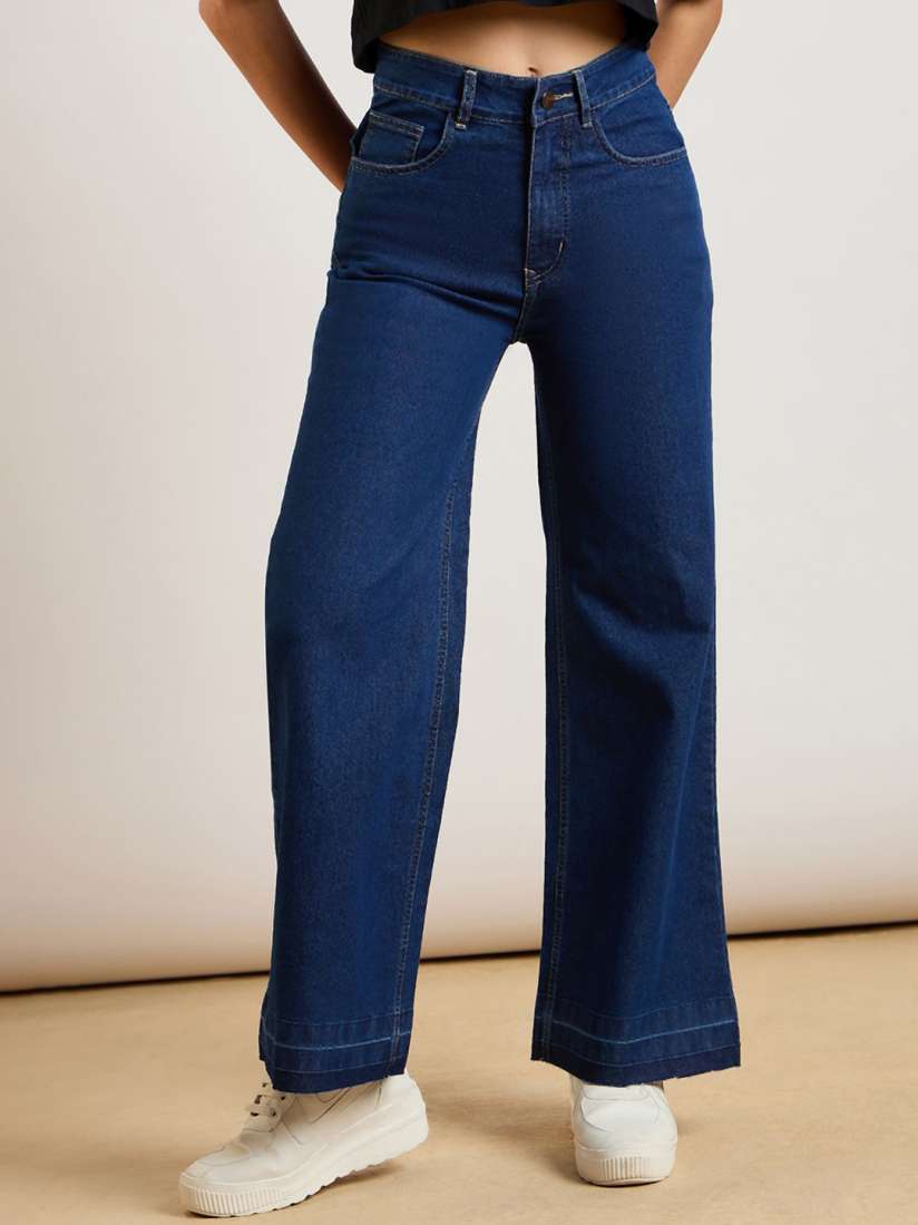 Myntra flared jeans outlet
