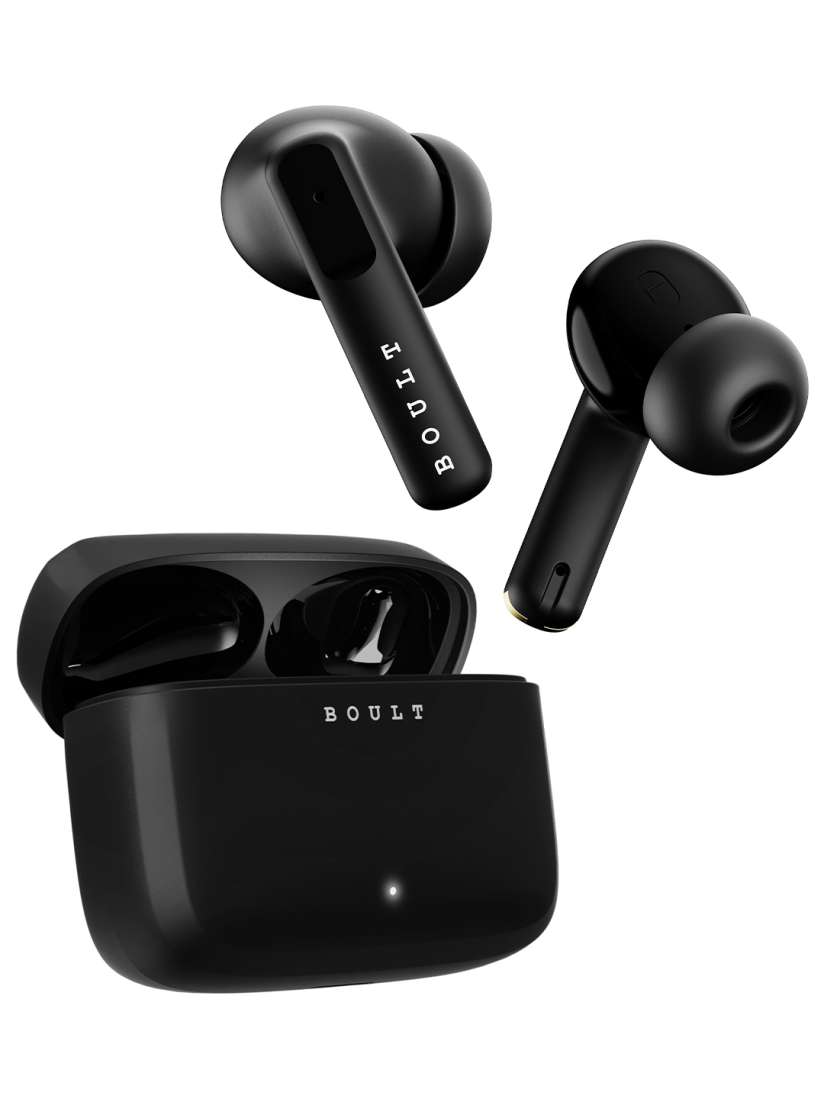 Buy BOULT AUDIO 60Hr Battery Quad Mic ENC 50ms Ultra Low Latency 5.3 Octave Bluetooth Headphones for Unisex 30348912 Myntra