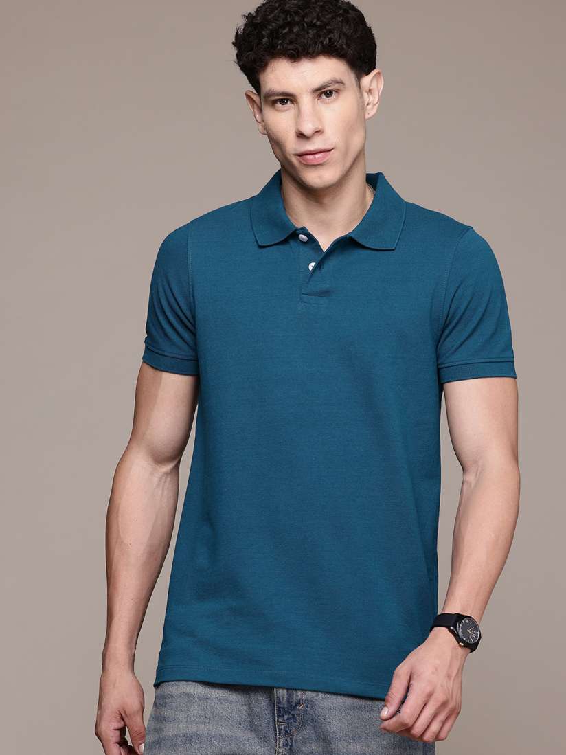 Buy Roadster Men Polo Collar T shirt Tshirts for Men 30352626 Myntra