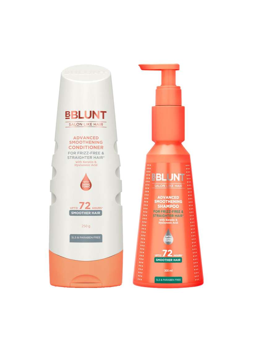 Post smoothening shampoo top