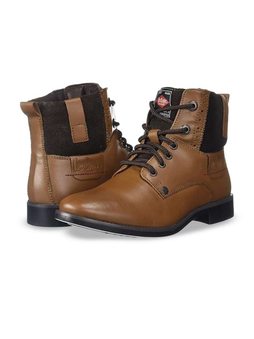 Buy Lee Cooper Men Block Heel Regular Boots Boots for Men 30379161 Myntra