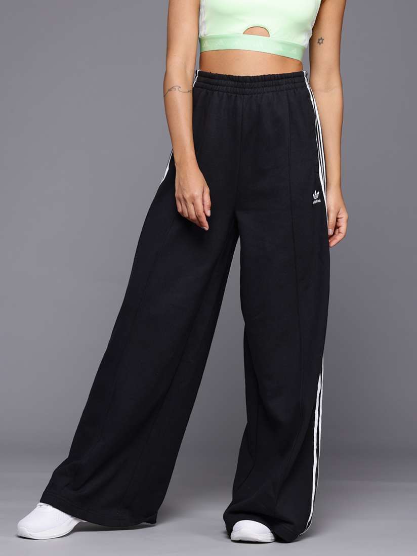 Adidas wide leg track pants women's best sale