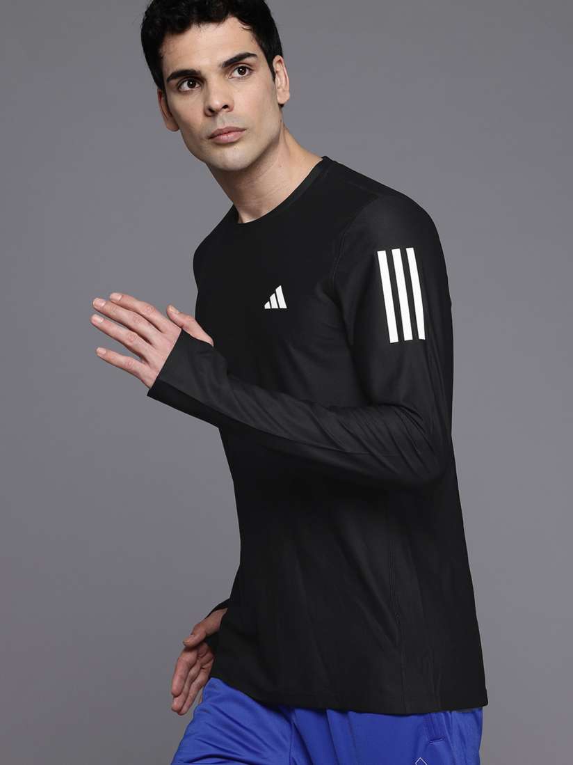 Adidas full sleeve sports t shirt best sale