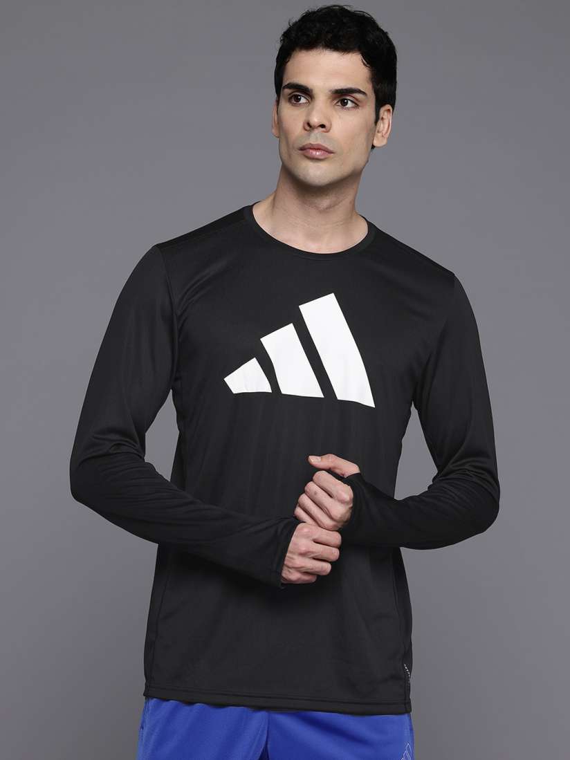 Long sleeve adidas tshirt clearance