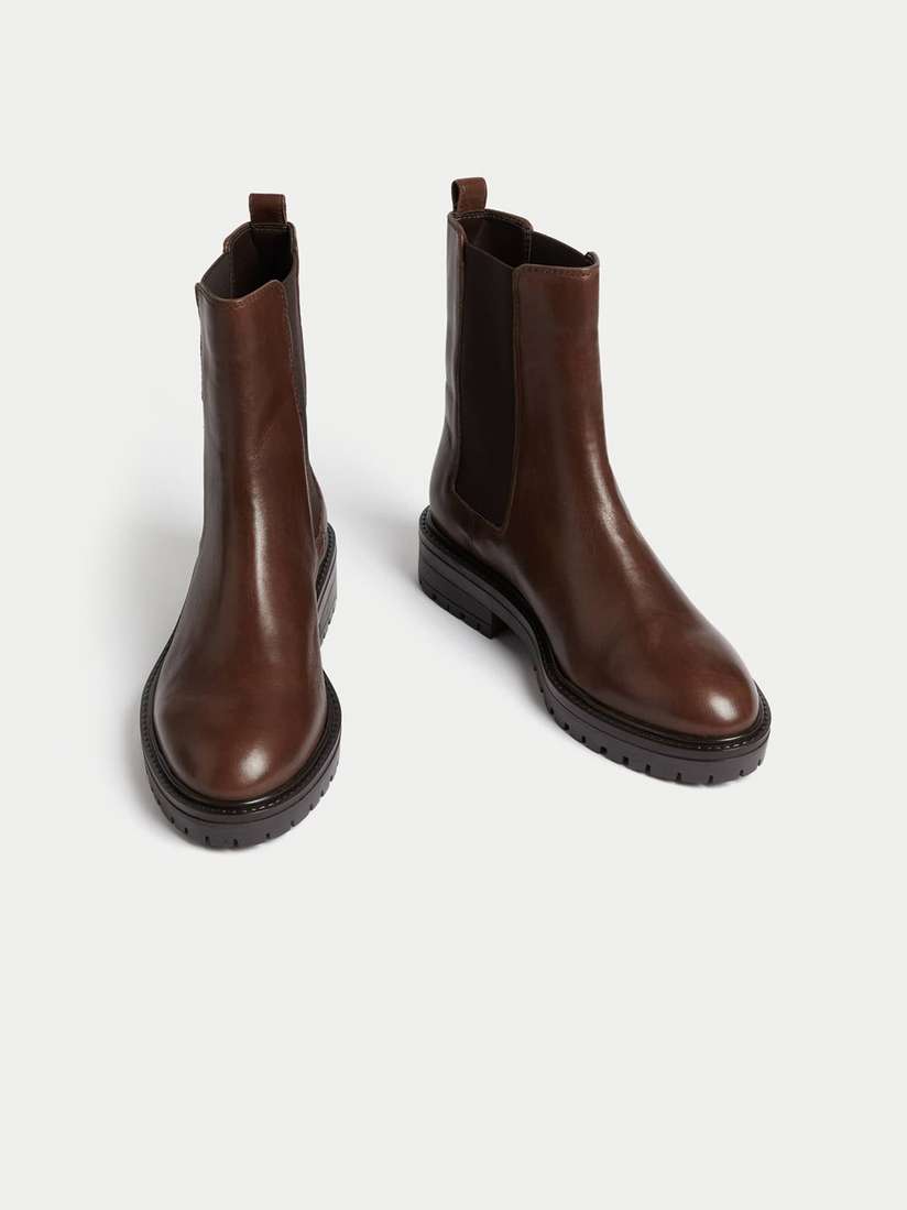 Brown Boots Marks And Spencer Mens Chelsea Boots Boots At Marks