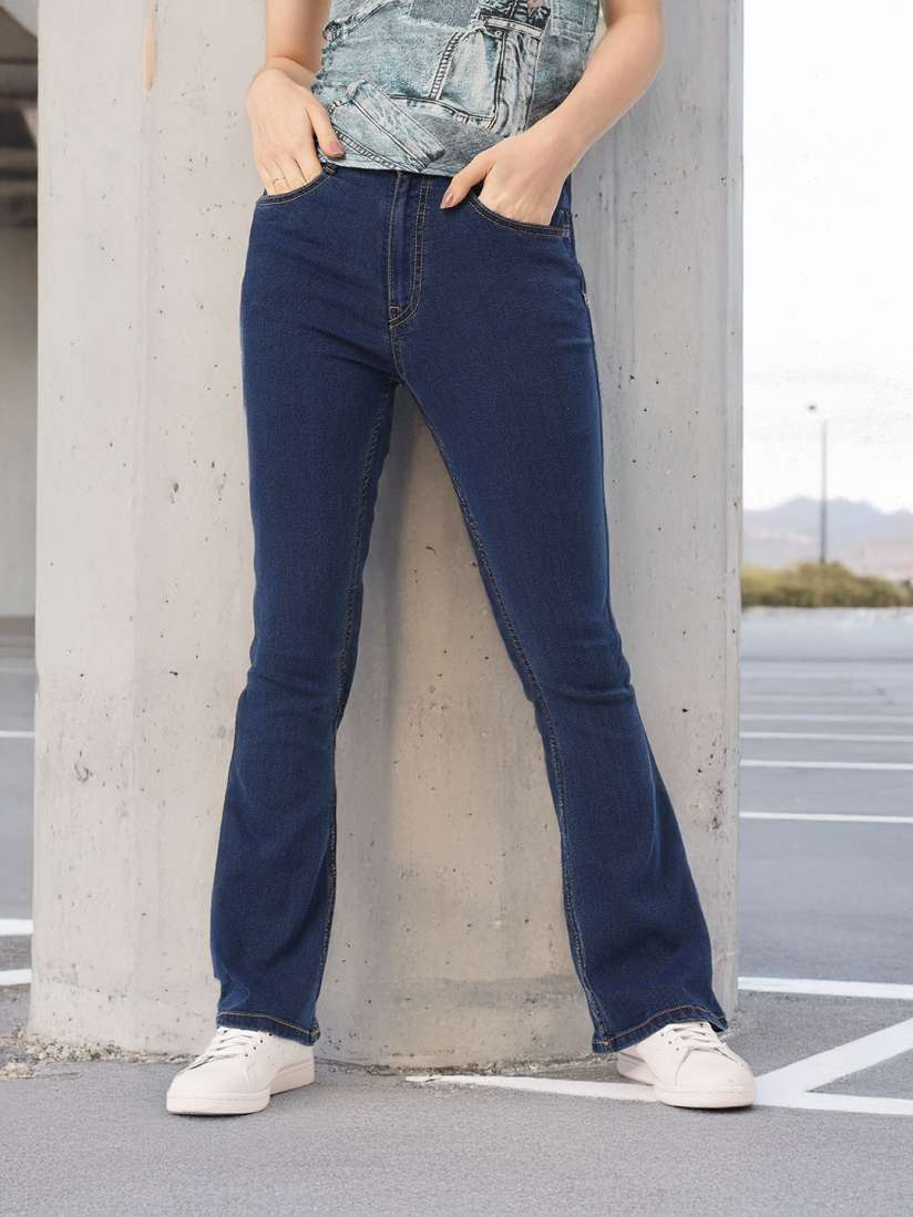 Buy DressBerry Women Retro Street Bootcut Jeans Jeans for Women 30392741 Myntra