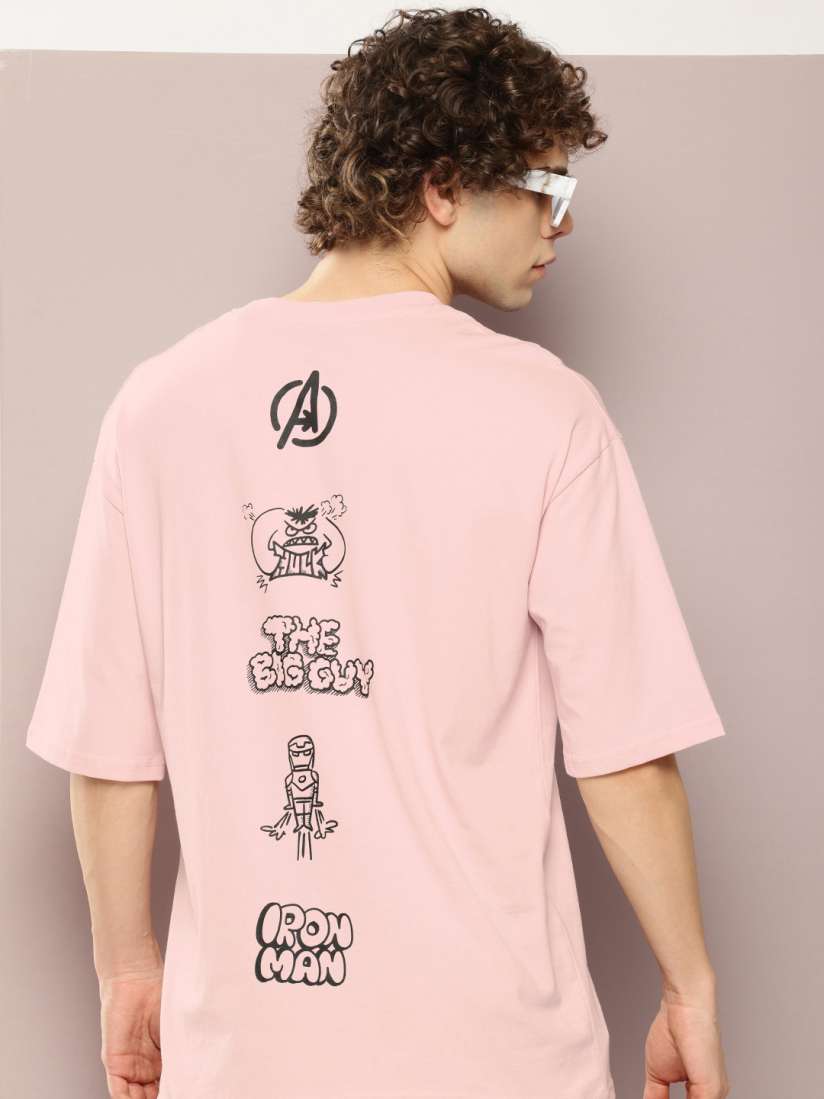 Buy Kook N Keech Marvel Men Iron Man Printed Oversized Pure Cotton T shirt Tshirts for Men 30395813 Myntra