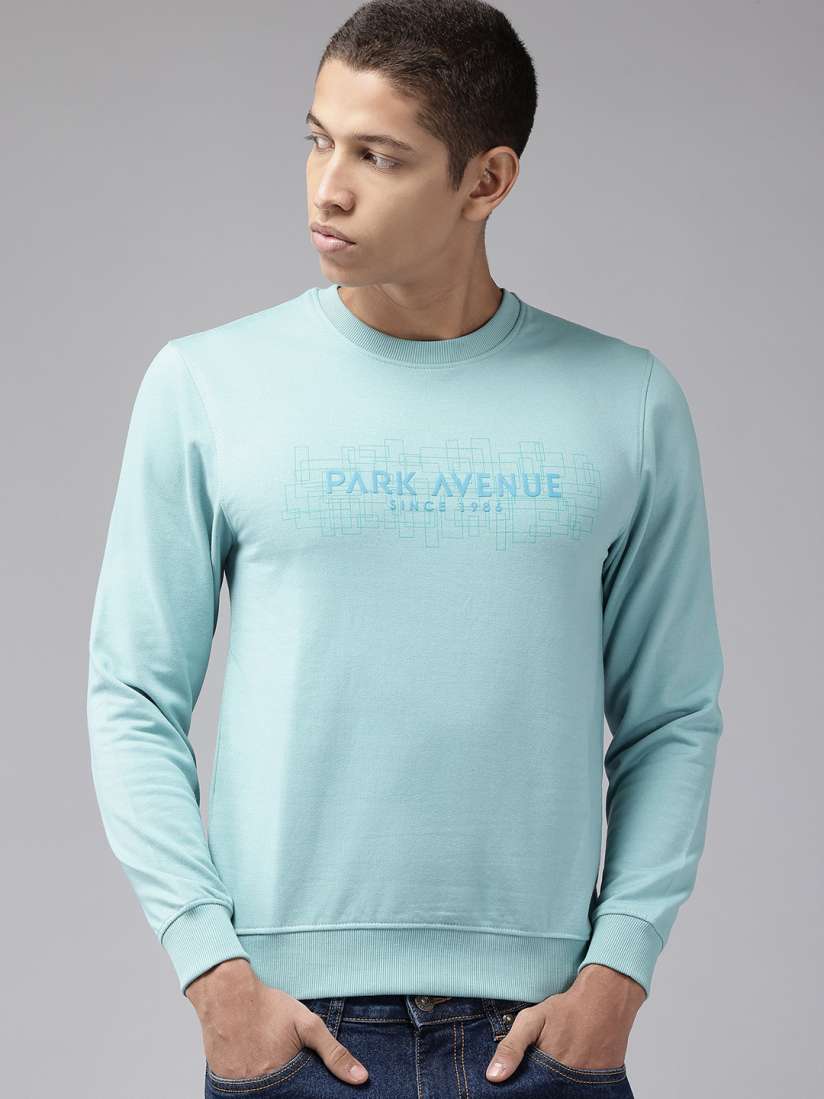 Buy Park Avenue Typography Slim Fit Sweatshirt Sweatshirts for Men 30398632 Myntra