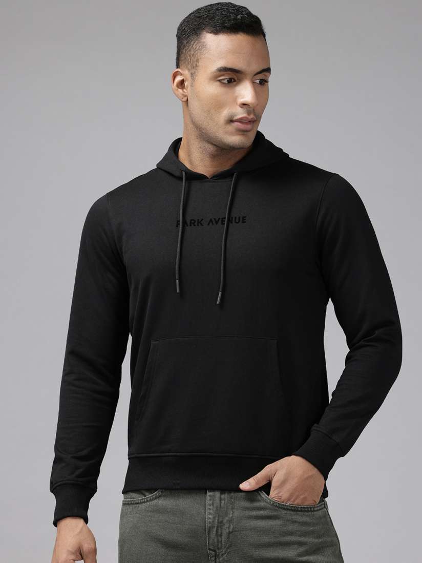 Buy Park Avenue Hooded Slim Fit Sweatshirt Sweatshirts for Men 30398668 Myntra