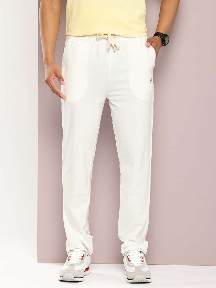 Buy Kook N Keech Slim Fit Pure Cotton Track Pants Track Pants for Men 30410941 Myntra