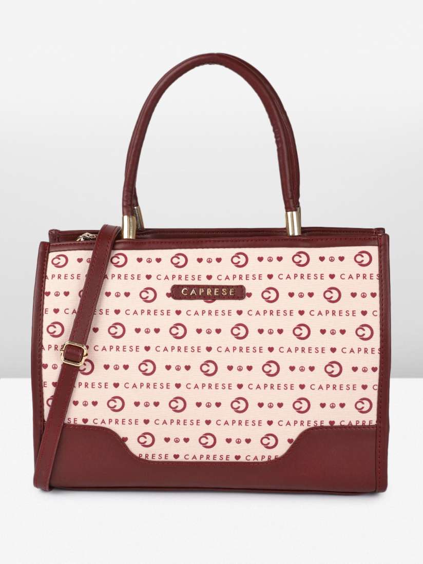 Buy Caprese Peace Printed Structured Handheld Bag Handbags for Women 30418937 Myntra
