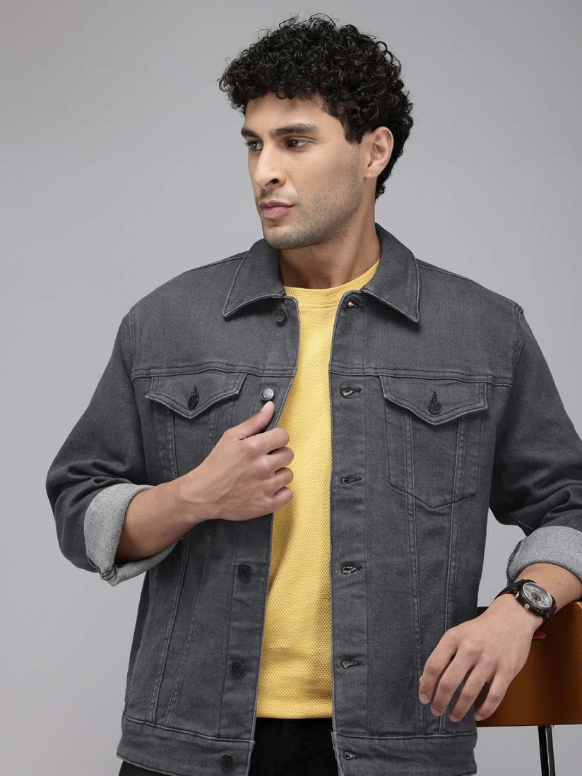 Buy U.S. Polo Assn. Denim Co. Spread Collar Denim Jacket Jackets for Men 30424830 Myntra