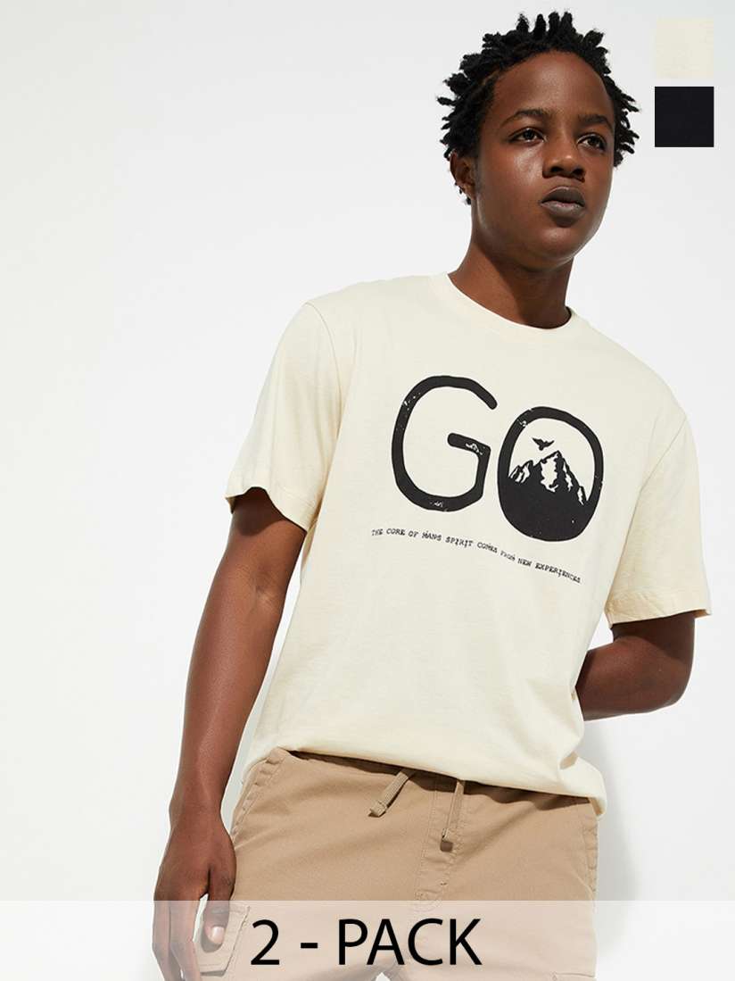 Myntra printed t shirts shop