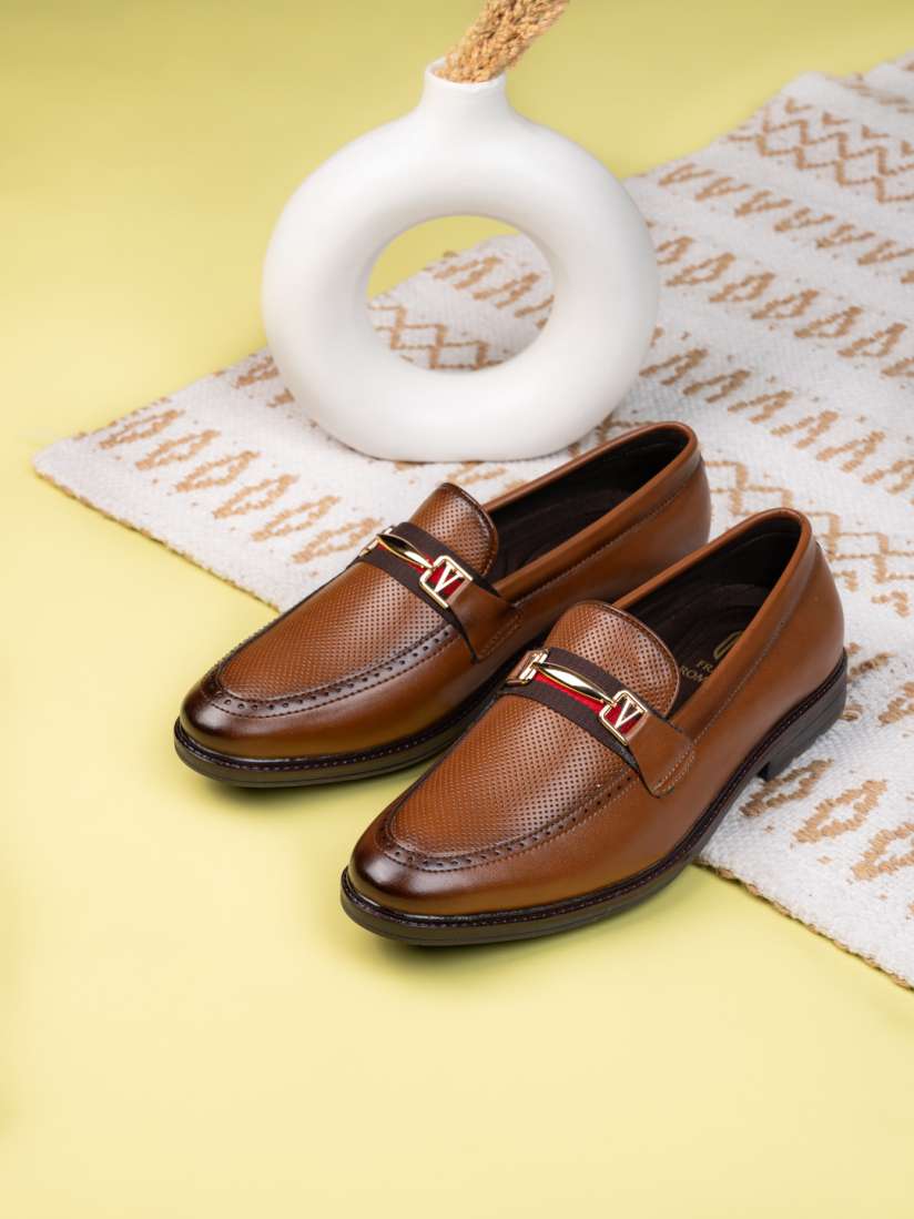 Myntra leather shoes new arrivals
