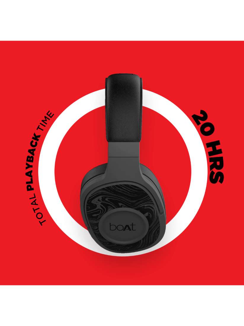 Buy boAt Rockerz 550 Wireless Headphones With Upto 20Hrs Playback Headphones for Unisex 30450372 Myntra
