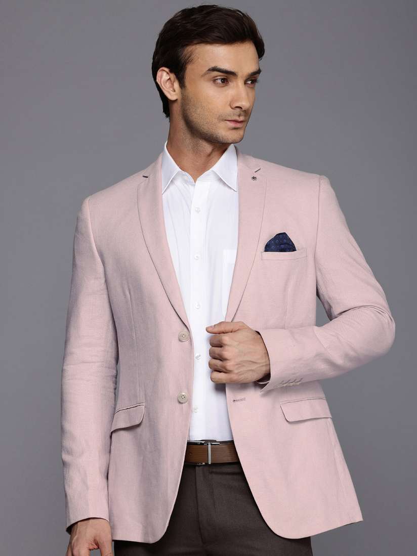 Buy Theme Men Solid Slim Fit Blazer Blazers for Men 30479258 Myntra