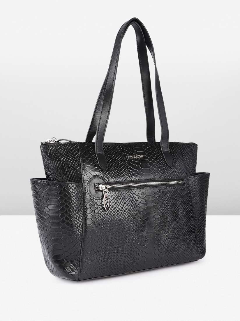 Buy Hidesign Animal Textured Leather Structured Shoulder Bag Handbags for Women 30494533 Myntra