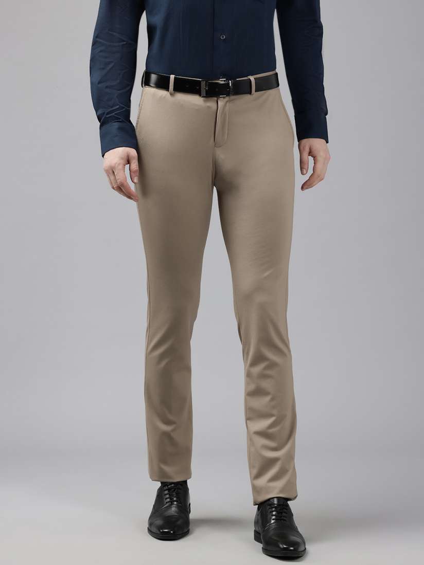 Buy Blackberrys Men Slim Fit Formal Trousers Trousers for Men 30499539 Myntra