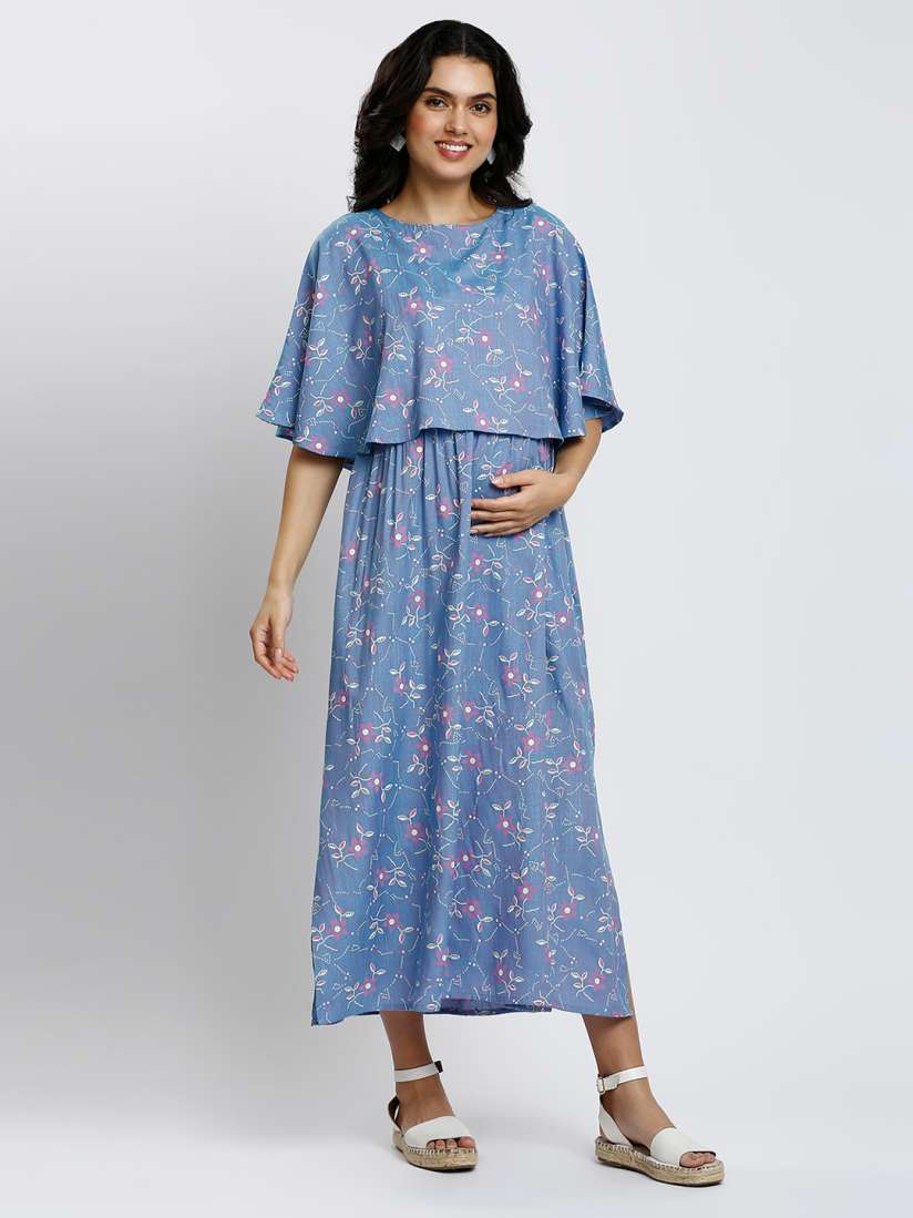 Nursing gowns myntra 2025