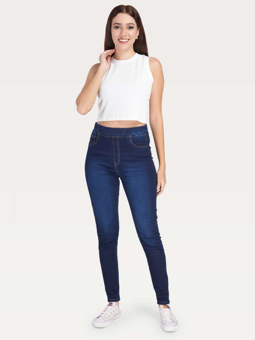 Buy MM 21 Women Skinny Fit Jeggings Jeggings for Women 30607967 Myntra
