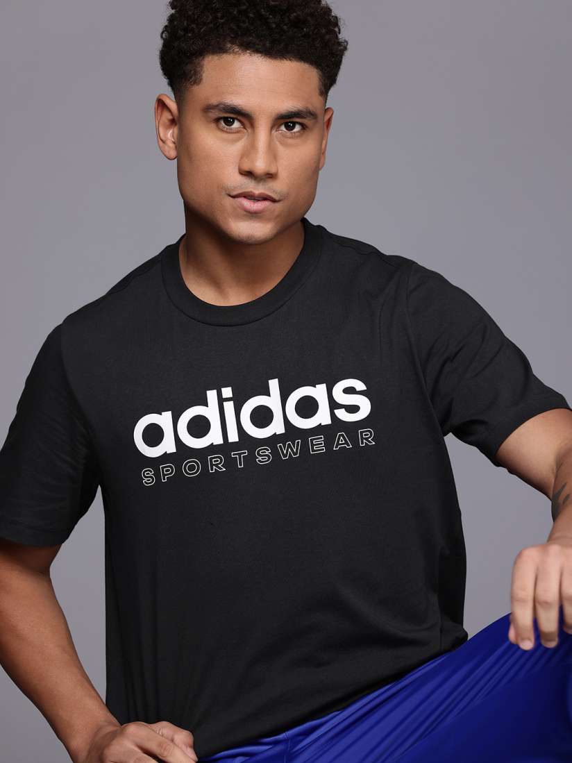 Buy ADIDAS Typography Printed T shirt Tshirts for Men 30618981 Myntra