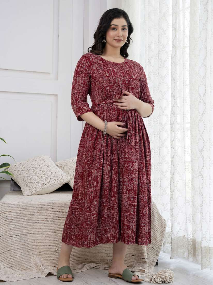 Maternity dresses myntra hot sale