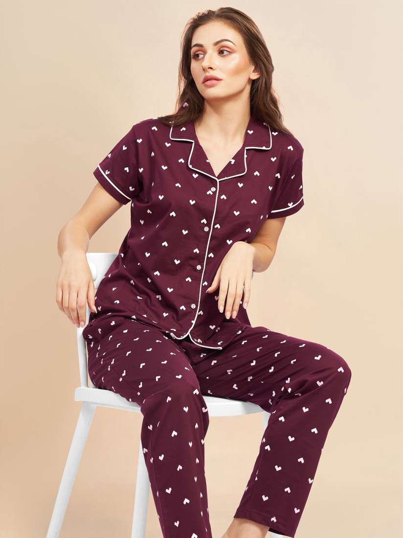 Night suits for ladies myntra 2025