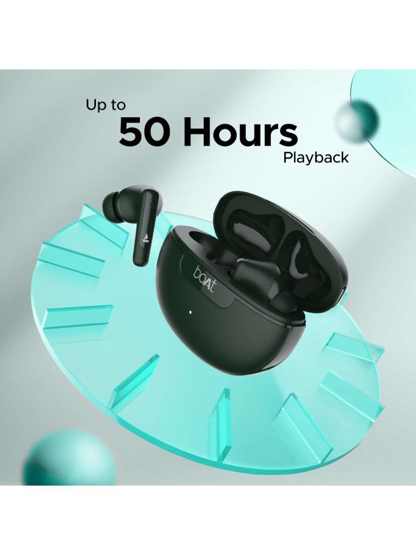 Buy boAt Airdopes 161 ANC w Active Noise Cancellation 50H Playtime BEAST Mode Headphones for Unisex 30694183 Myntra
