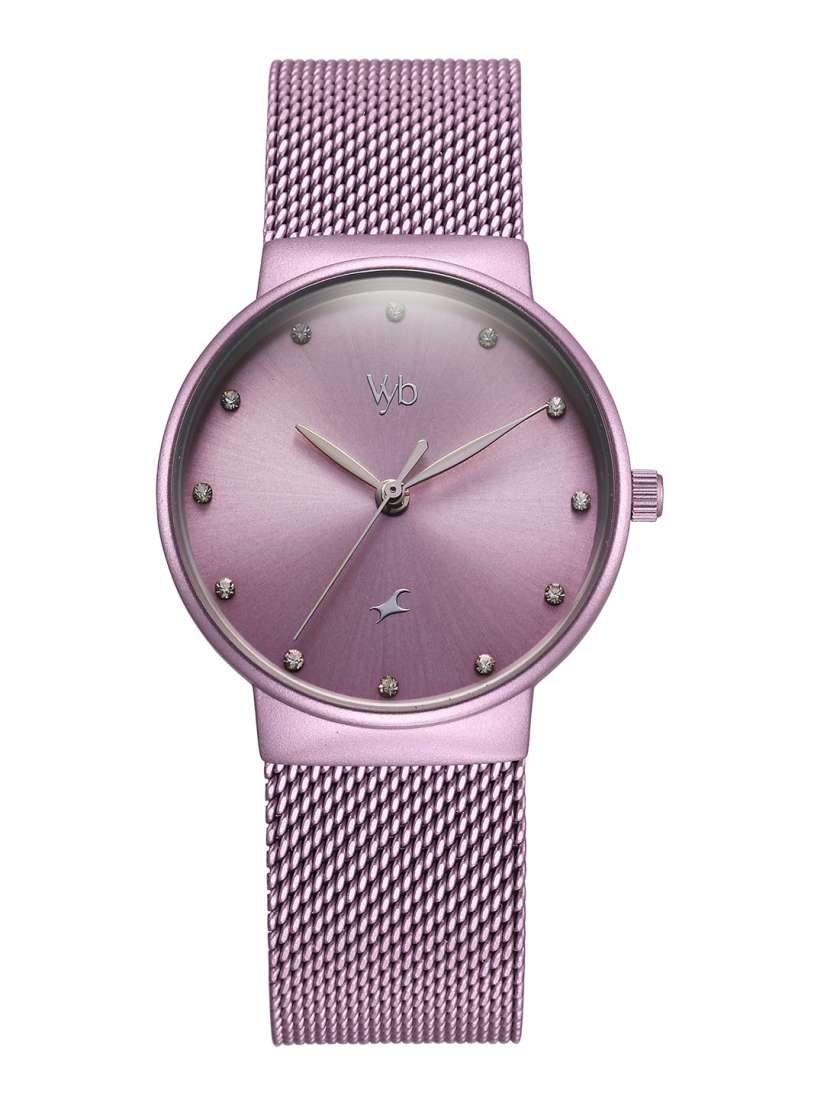 Buy Fastrack Women Vyb Bliss Dial Bracelet Style Straps Analogue Watch FV60046QM01W Watches for Women 30707758 Myntra