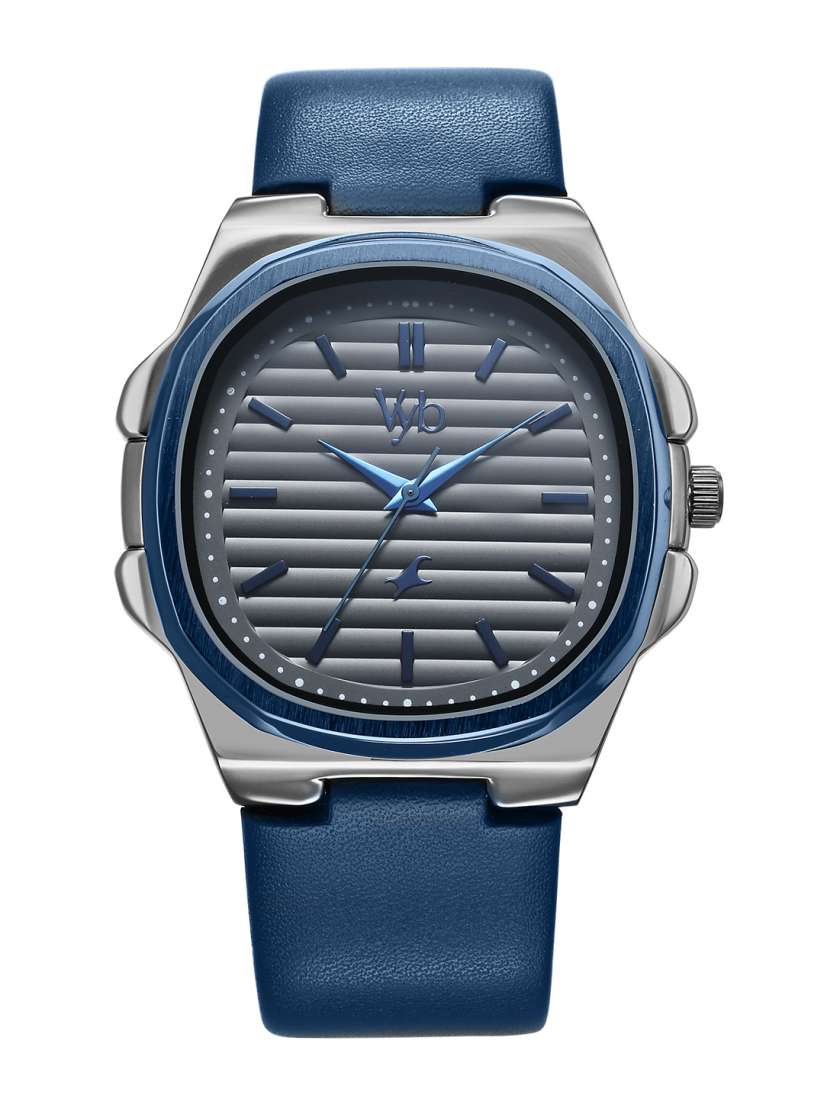 Buy Fastrack Men Vyb Drift Textured Analogue Watch FV30011KL01W Watches for Men 30707851 Myntra