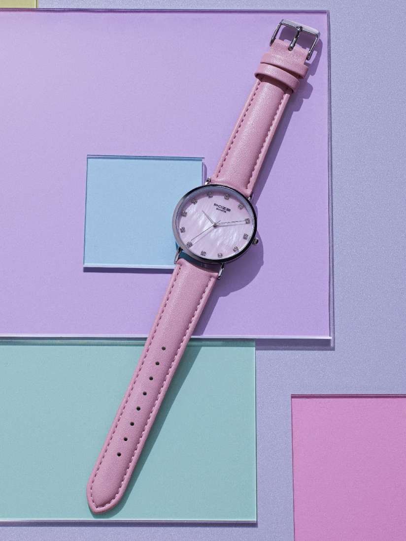 Buy Sonata Women Poze Embellished Dial Straps Analogue Watch SP80084SL01W Watches for Women 30708027 Myntra