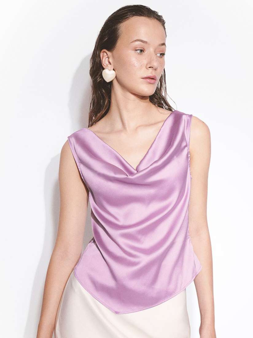 H&m cowl neck top store