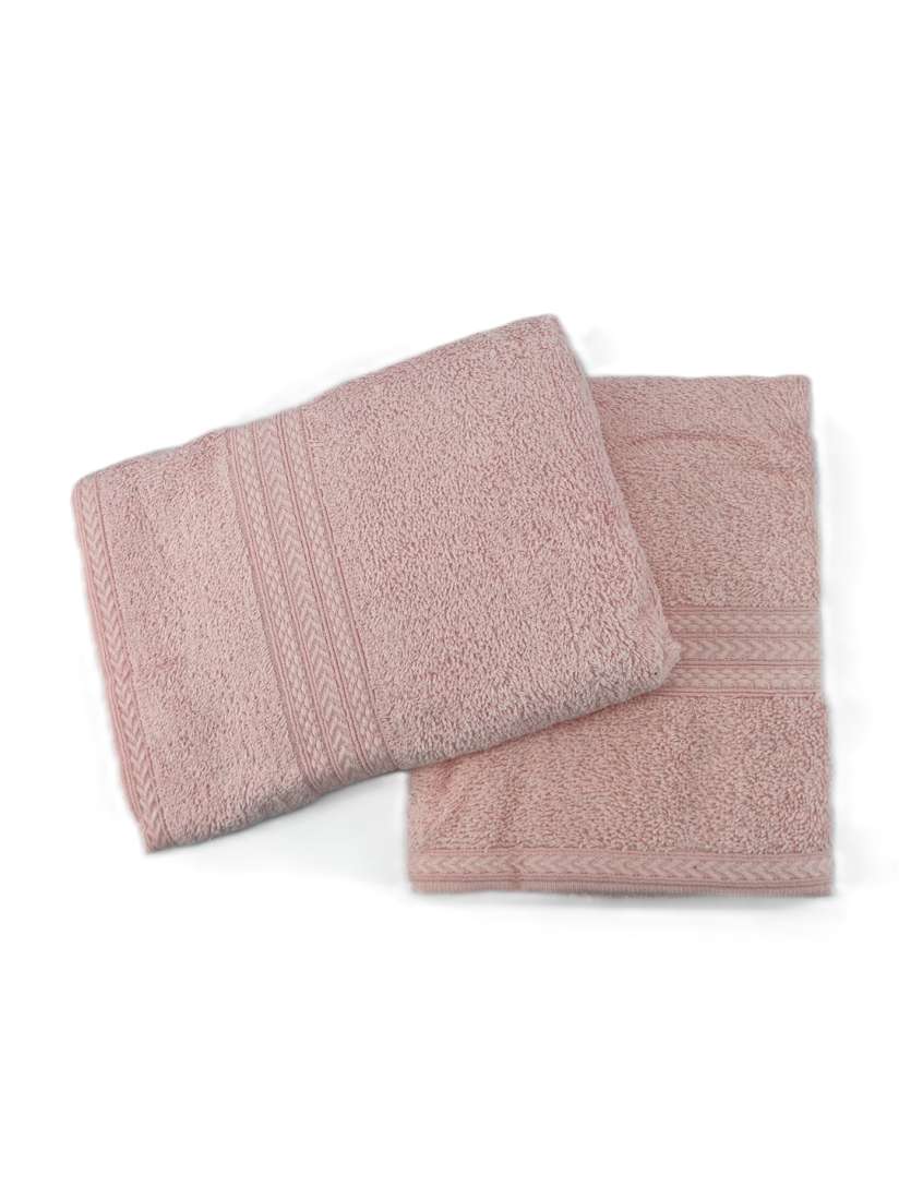 Buy BOMBAY DYEING Tulip Peach Colored 2 Pieces 450 GSM Pure Cotton Hand Towels Hand Towels for Unisex 30742747 Myntra
