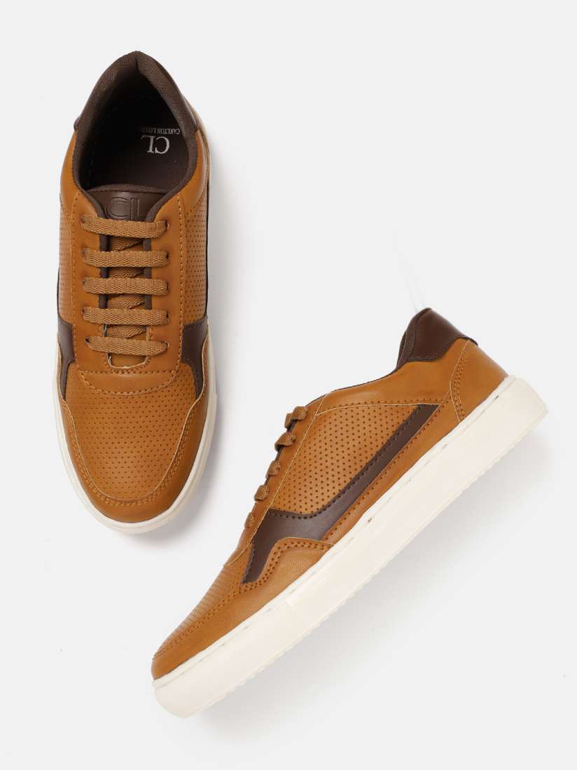 Buy Carlton London Men Perforations Sneakers Casual Shoes for Men 30752604 Myntra