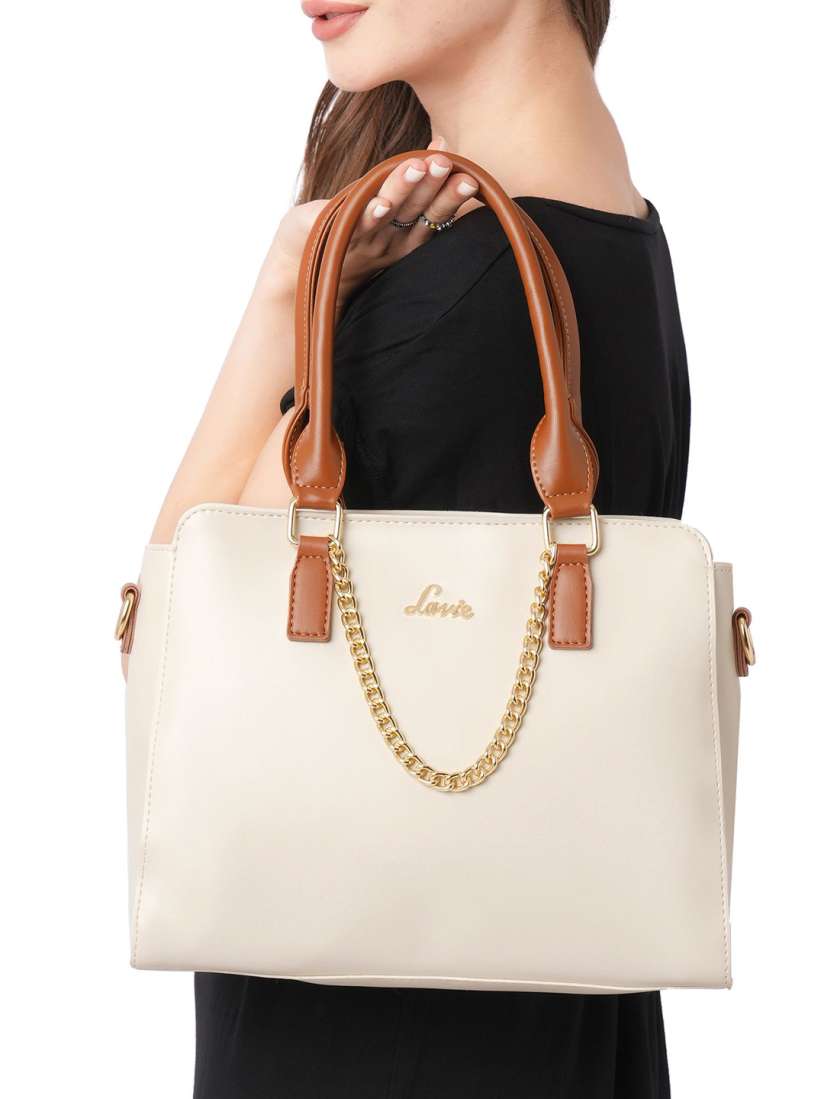 Buy Lavie Jenna Structured Shoulder Bag Handbags for Women 30757116 Myntra